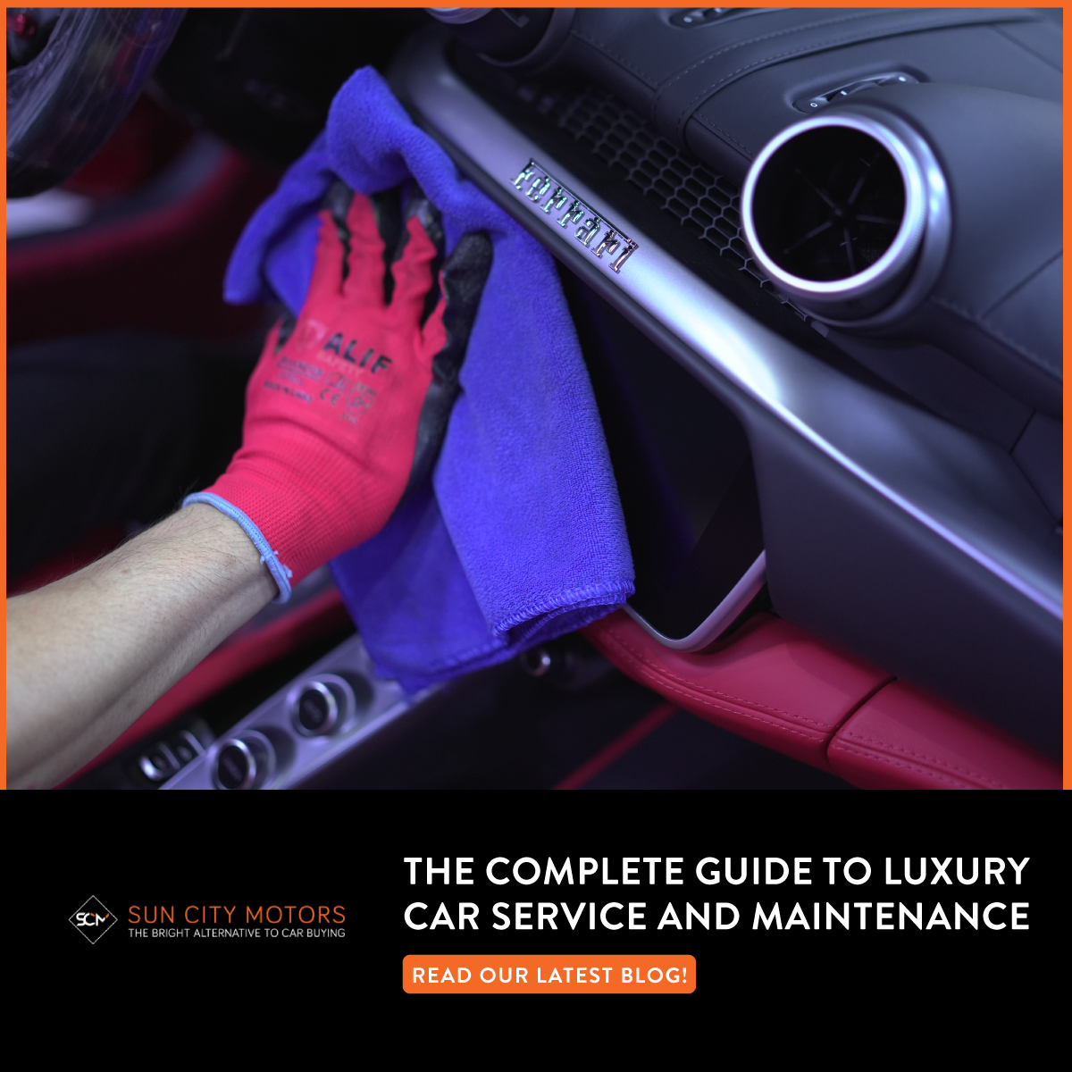 Luxury car exterior maintenance guide