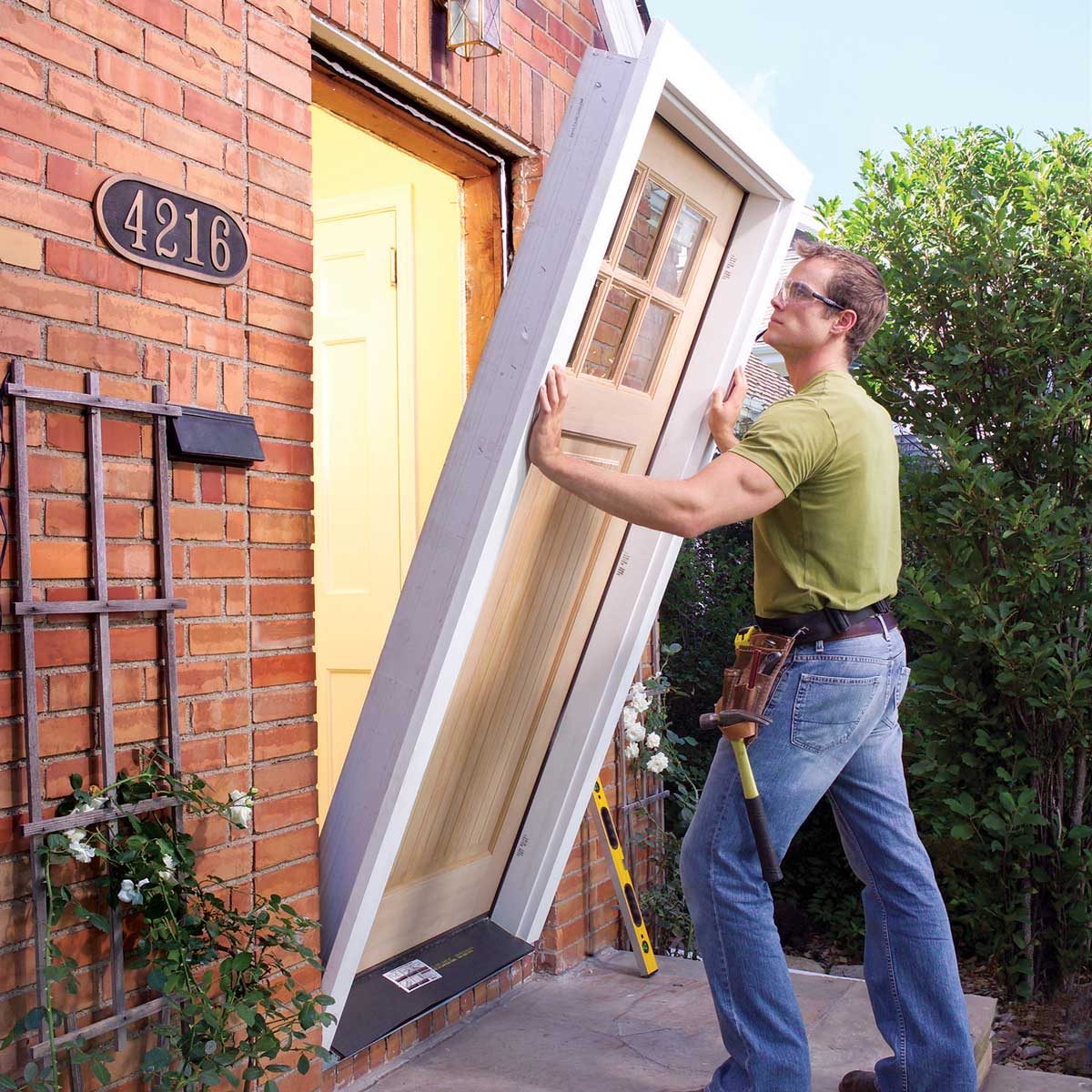 Prehung install Prehung install