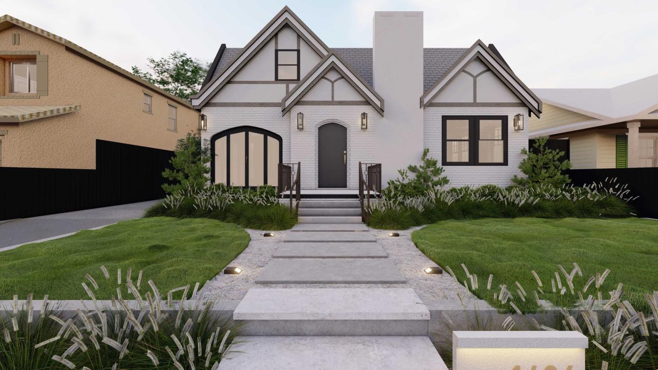 House ideas makeover exterior remodel before after makeovers renovation budget remodeling renovations facade bungalow diy best cheap property icu article